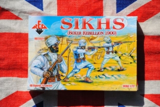 RED Box 72021 SIKHS Boxer Rebellion 1900